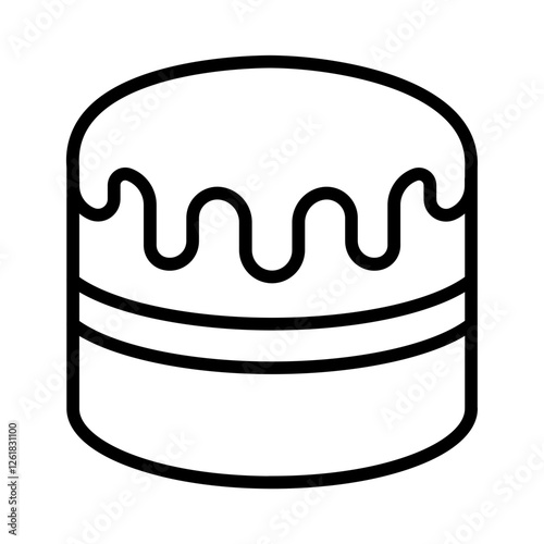 Dalgona Vector Icon