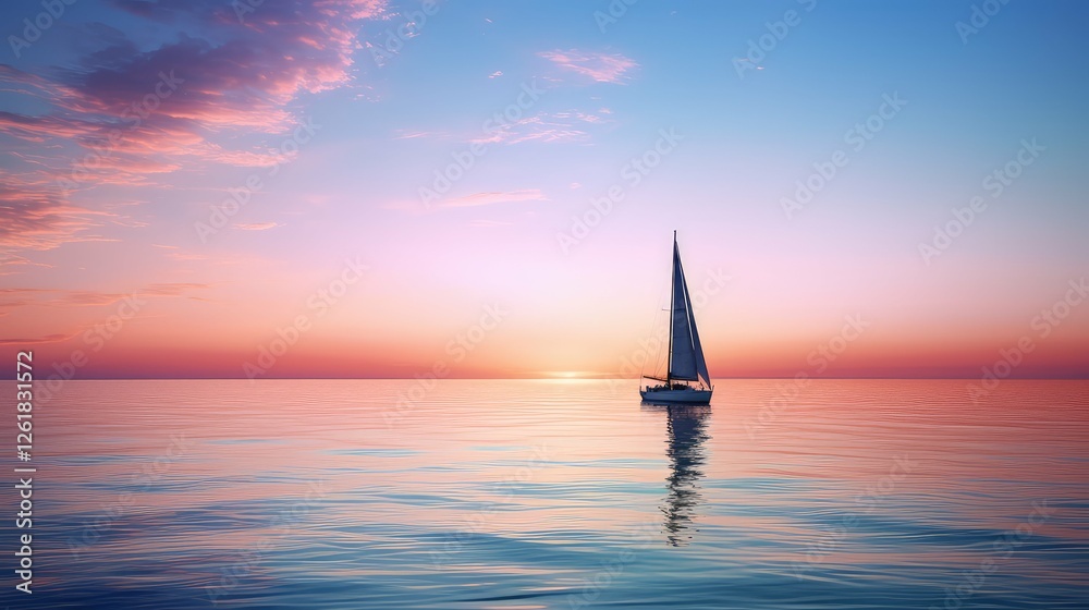 Fototapeta premium sunwater blue electric images