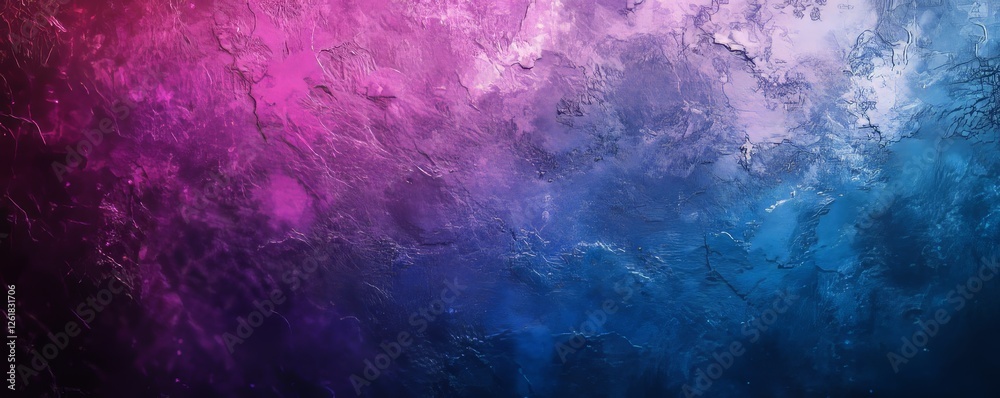 Fototapeta premium Vibrant Purple-Blue Gradient with a Grainy Texture, Generative AI