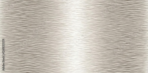 Sleek Brushed Steel Plate Background with Fine Wide Texture - Industrial Design Element