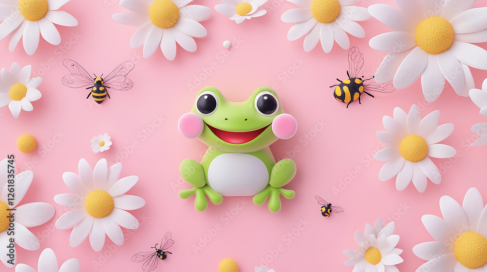 Cute Frog 3D Cute Frog 3D