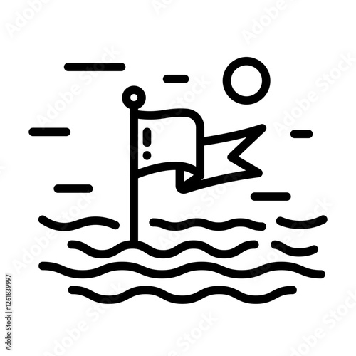 Nautical Flag Icon