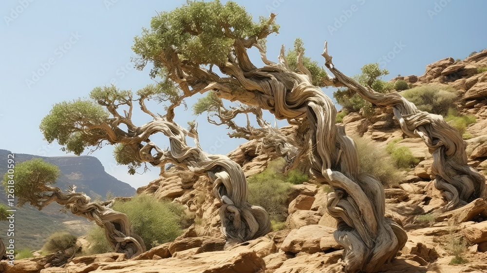 Fototapeta premium aromatic frankincense tree