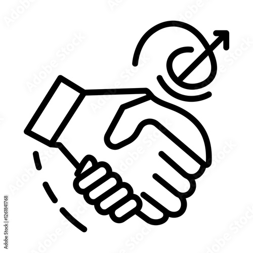 False Promise Vector Icon
