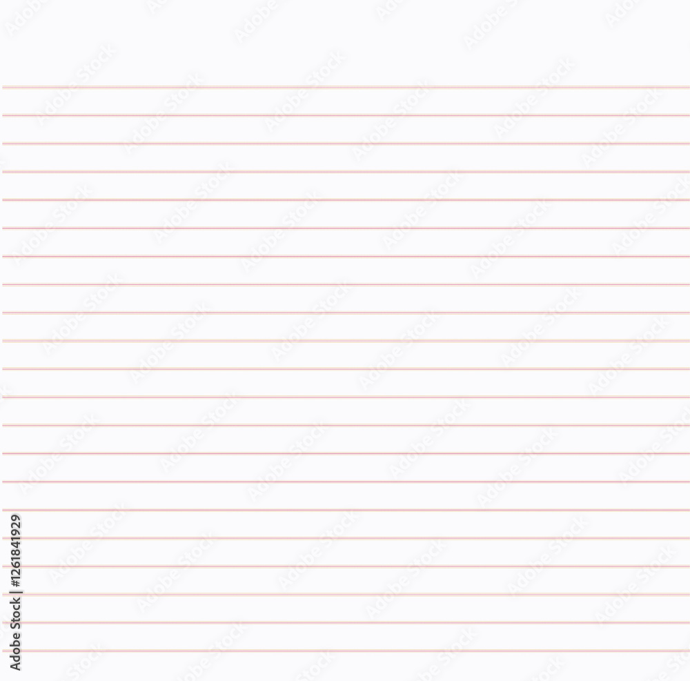 Clean simple lined paper, paper, sheet, letter, paper background. Vector. Notebook, writing paper, seamless, page, cloth, chart, school book, paper. graphic, design background. Simple paper.
Clean simple lined paper, paper, sheet, letter, paper background. Vector. Notebook, writing paper, seamless, page, cloth, chart, school book, paper. graphic, design background. Simple paper.