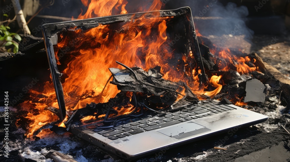 heat laptop fire heat laptop fire
