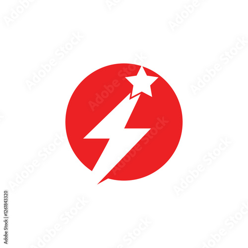 Star logo vector template element symbol design