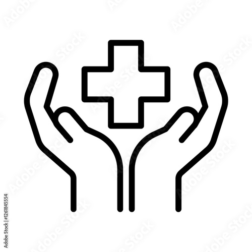 Cross Allergy Reaction Vector Icon