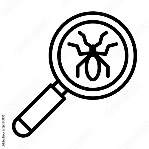 Insect Bite Reaction Vector Icon