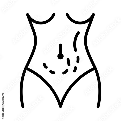Mild Swelling Vector Icon