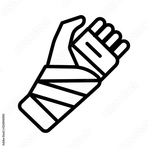 Soft Tissue Injury Vector Icon