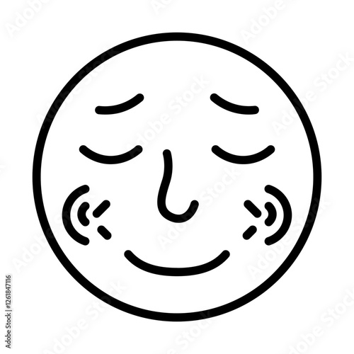 Zygomatic Pain Vector Icon