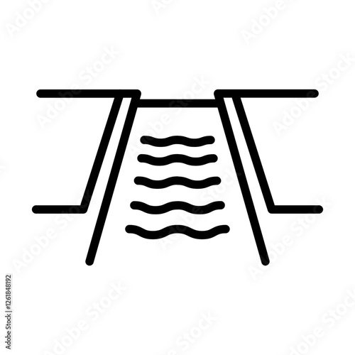 Canal Overflow Vector Icon