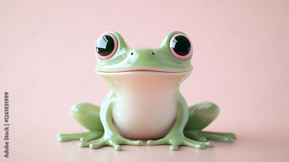 Obraz premium 3D Frog
