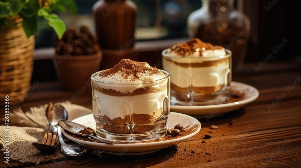 steaming tiramisu coffee steaming tiramisu coffee