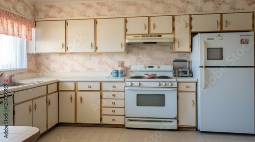 laminate dated kitchen