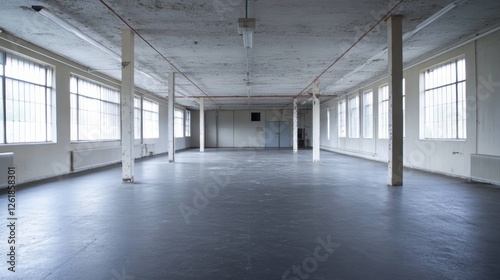 Modern Textile Against a Minimalist Background in an Expansive Space