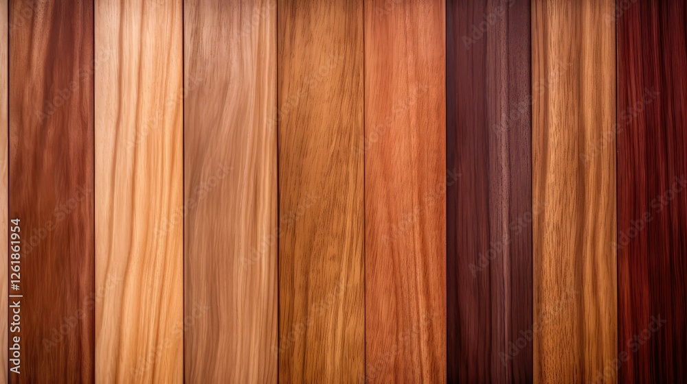 Naklejka premium cherry types of wood