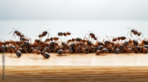 crumbs ants in kitchen photo