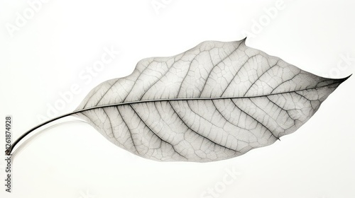 black sage leaf drawing photo