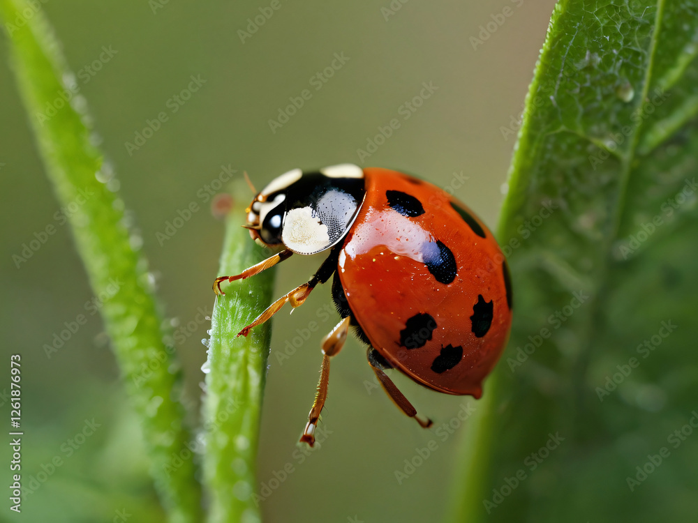 Obraz premium ladybug on top