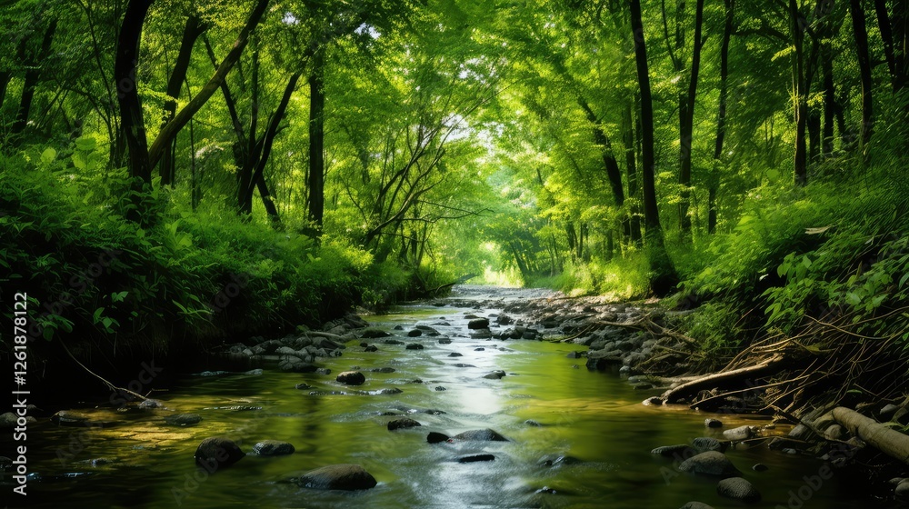 Obraz premium draage water in soil