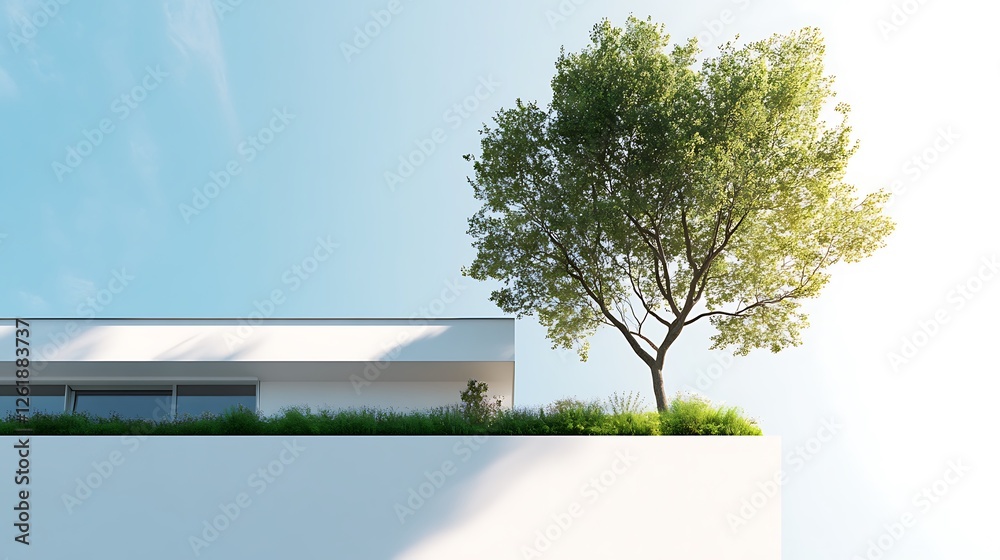 Obraz premium tree on the road