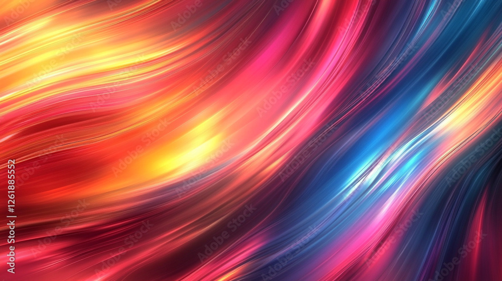An abstract background with rainbow-colored silver fast straight lines symbolizing movement, change, and energy. The blurred, empty space evokes a sense of possibility and open potential.
An abstract background with rainbow-colored silver fast straight lines symbolizing movement, change, and energy. The blurred, empty space evokes a sense of possibility and open potential.