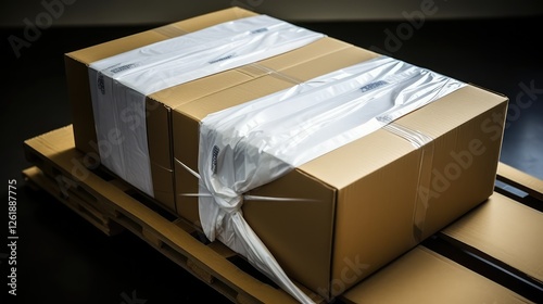 Wallpaper Mural tape white corrugated box Torontodigital.ca