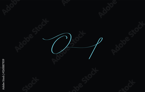 A minimal yet stylish depiction of white cursive lettering forming OI on a dark background, symbolizing elegance and simplicity.