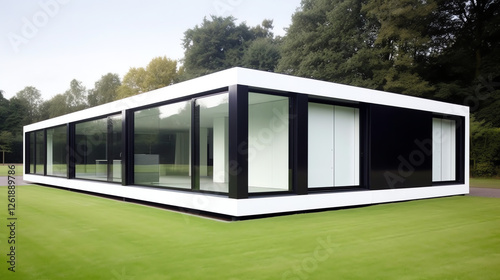 Geometric Minimalist House