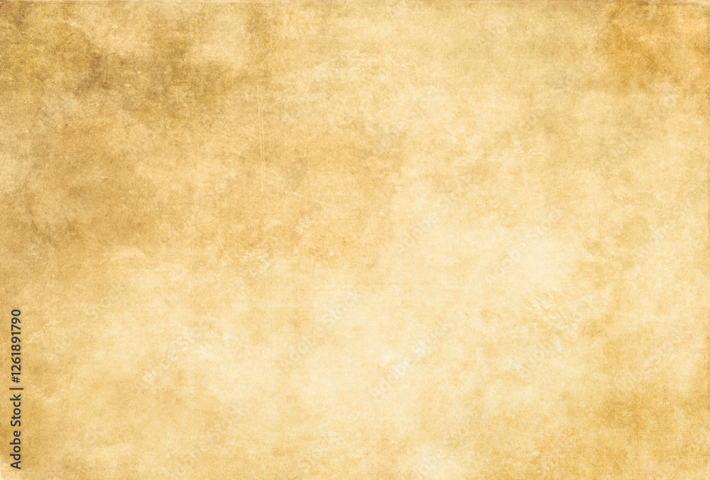 Fototapeta premium Damaged old stained paper texture for grunge background design.