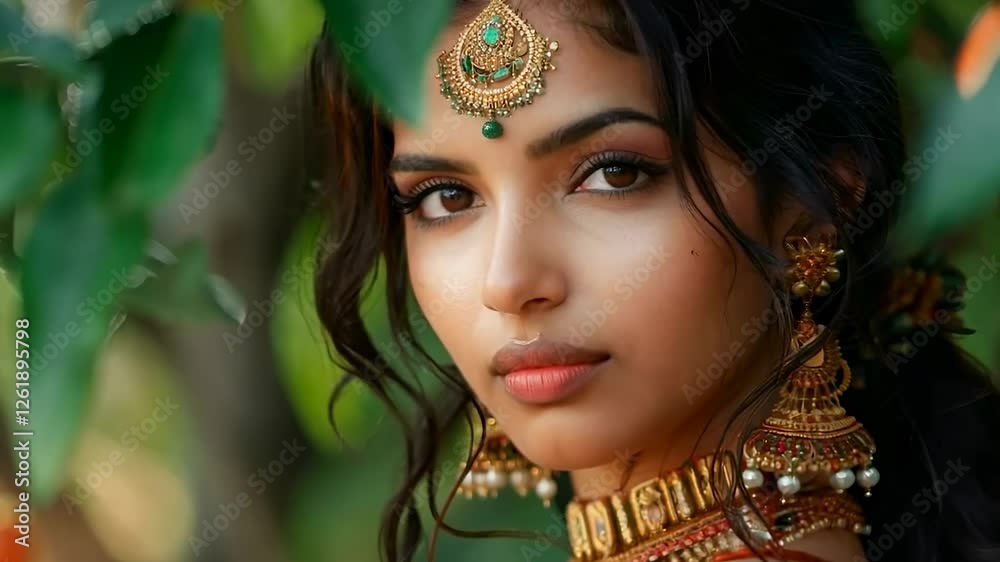 Patriotic image of an Indian woman wearing traditional attire, symbolizing cultural pride, heritage, and the spirit of India’s Independence Day.