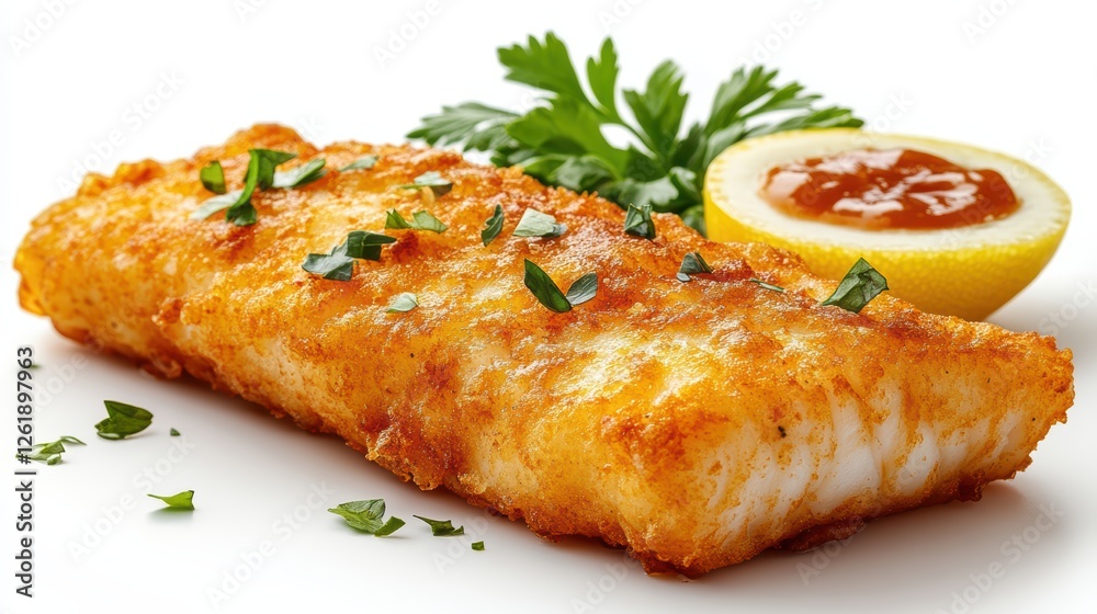 Crispy fried catfish with a crunchy coating, offering a delicious balance of crunch and juicy tenderness. Crispy fried catfish with a crunchy coating, offering a delicious balance of crunch and juicy tenderness.