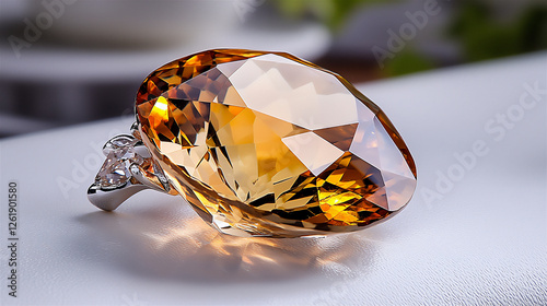  spessartite garnet's fiery orange photo