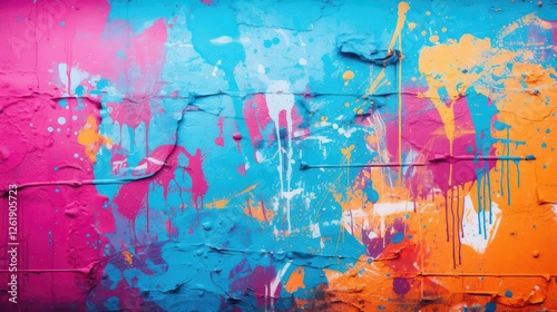 vibrant colorful textured background