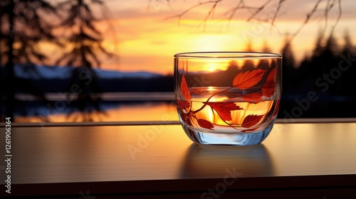 windowsill glass cup transparent photo