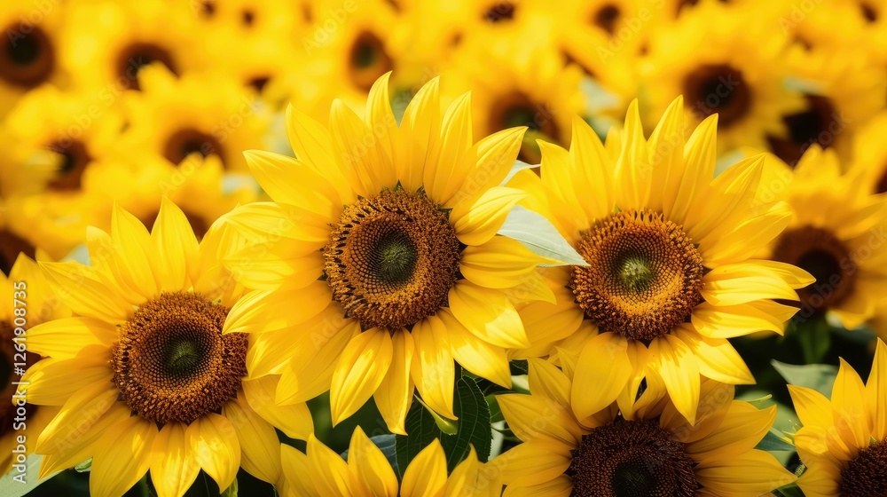 Obraz premium blooming spring crops