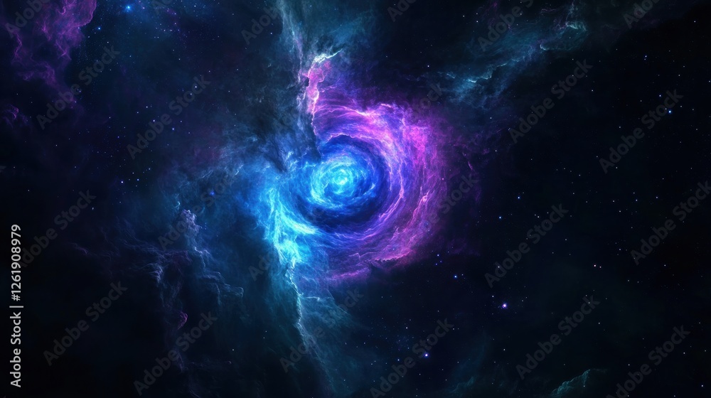 A colorful cosmic swirl depicting a nebula in deep space. A colorful cosmic swirl depicting a nebula in deep space.