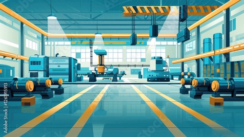 Modern Industrial Manufacturing Facility
