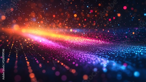 Publicity illustrated a bright news headline showcasing media attention and public exposure through colorful dynamic graphics