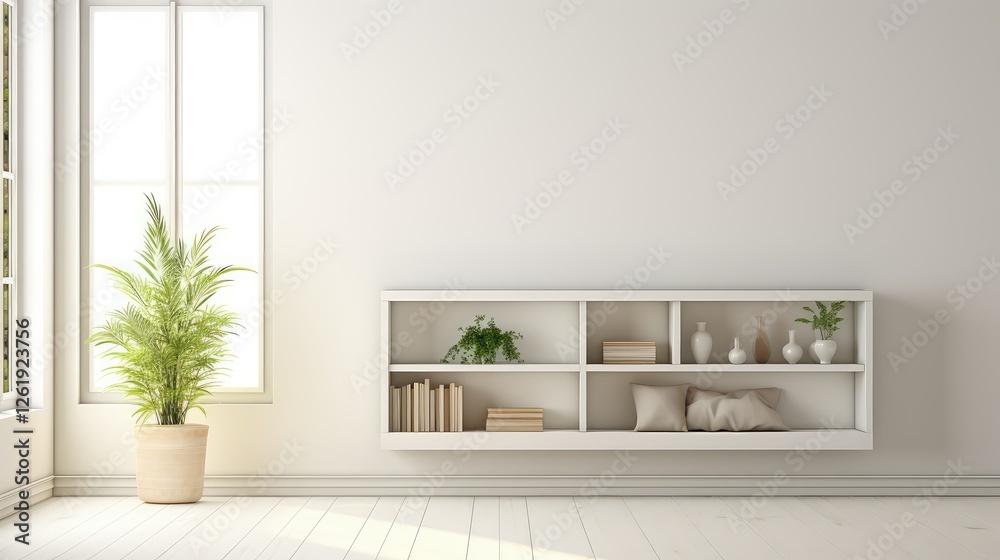room white empty shelf room white empty shelf