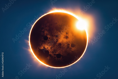 Solar eclipse photo