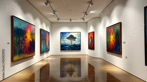 Museum of Modern Art. Gallery of contemporary art.