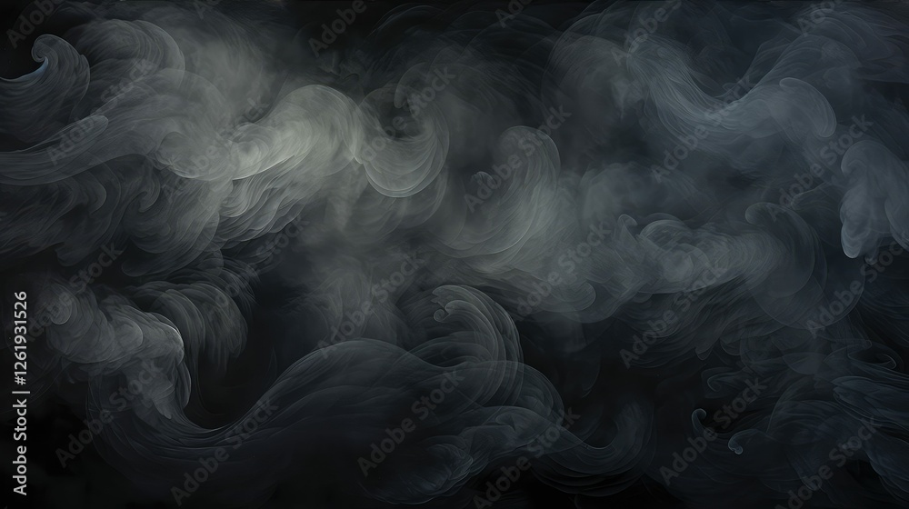 Obraz premium smokey chalk art background