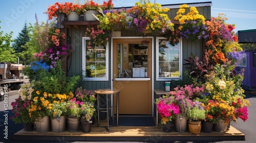 inviting coffee drive through