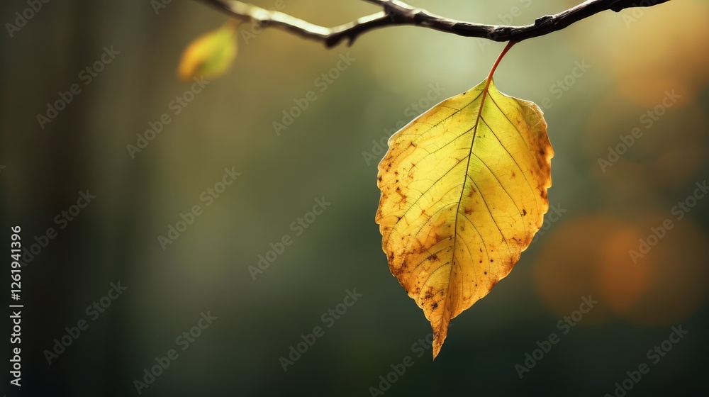 Obraz premium nature leaves fall