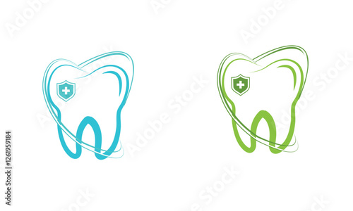 Dental clinic logo.teeth icon,symbol,logo.Health care icon,logo.