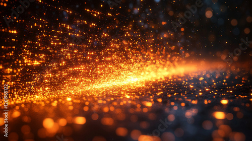 A vibrant, abstract representation of the future, showcasing a multiverse of evolving fractals, symbolizing digital technology, cybernetic advancements, and the chaos of future possibilities in a blur