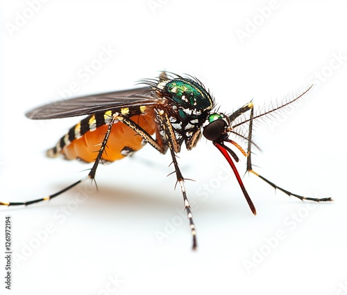 Close-Up Photography of a Mosquito photo